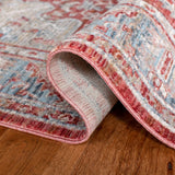 Safavieh Kenitra 600 4'-0" x 6'-0" Rug in Red / Blue
