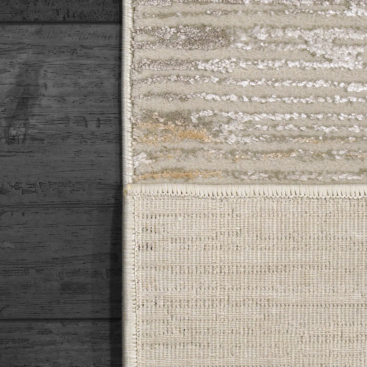 Dynamic Rugs Renaissance 3153 Ivory/Grey Rug - Corner