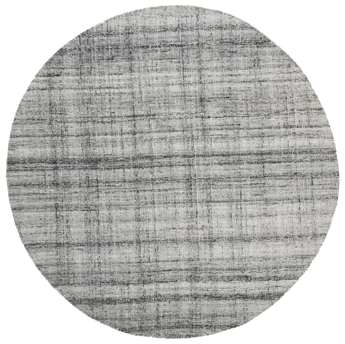 Safavieh Abstract 6'-0" x 6'-0" Rug in Grey / Black