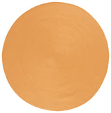 Safavieh Braided 5'-0" x 5'-0" Rug in Mustard