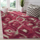 Safavieh Monaco 4'-0" x 5'-7" Rug in Fuchsia / Cream