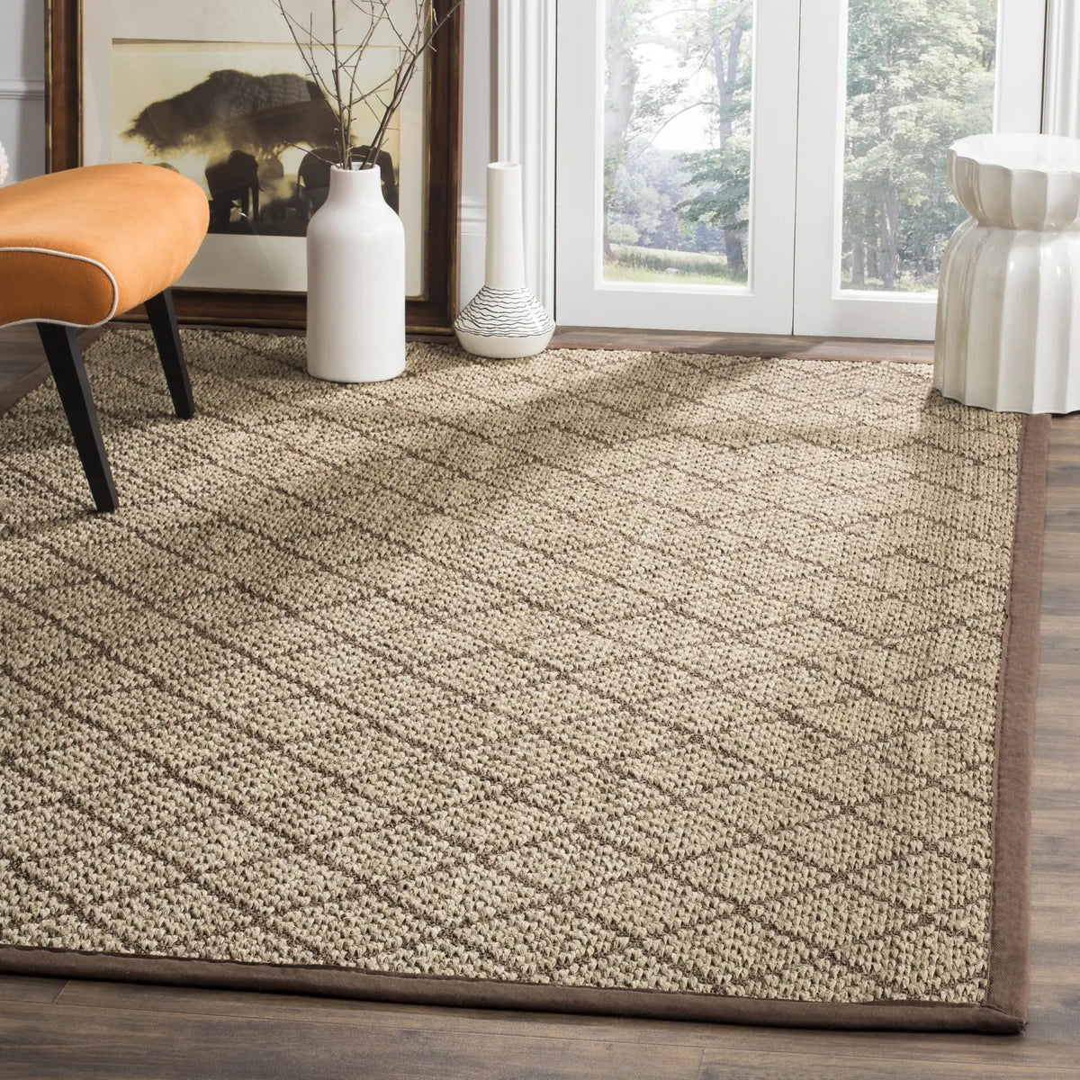 Safavieh Natural Fiber 6'-0" x 9'-0" Rug in Natural / Brown