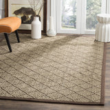 Safavieh Natural Fiber 6'-0" x 9'-0" Rug in Natural / Brown