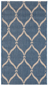 Safavieh Courtyard 2'-0" x 3'-7" Rug in Blue / Beige