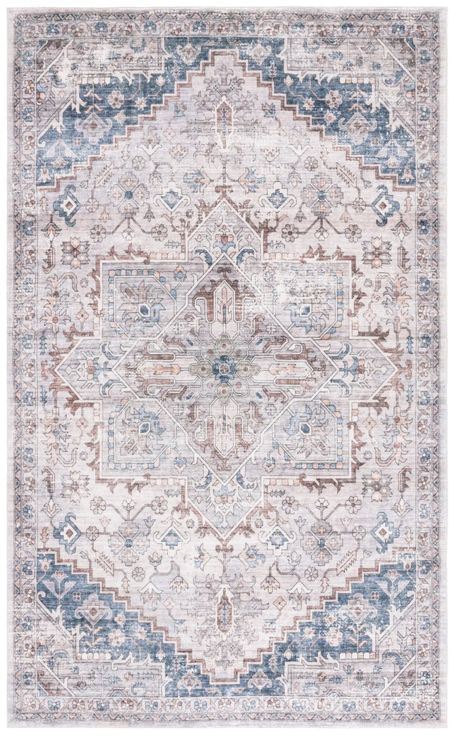 Safavieh Montana 4'-0" x 6'-0" Rug in Grey / Blue