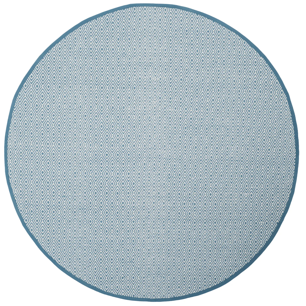 Safavieh Montauk 6'-0" x 6'-0" Rug in Ivory / Light Blue