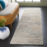 Safavieh Abstract 2'-3" x 8'-0" Rug in Blue / Ivory