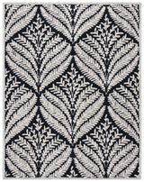 Safavieh Capri 10'-0" x 14'-0" Rug in Black / Ivory