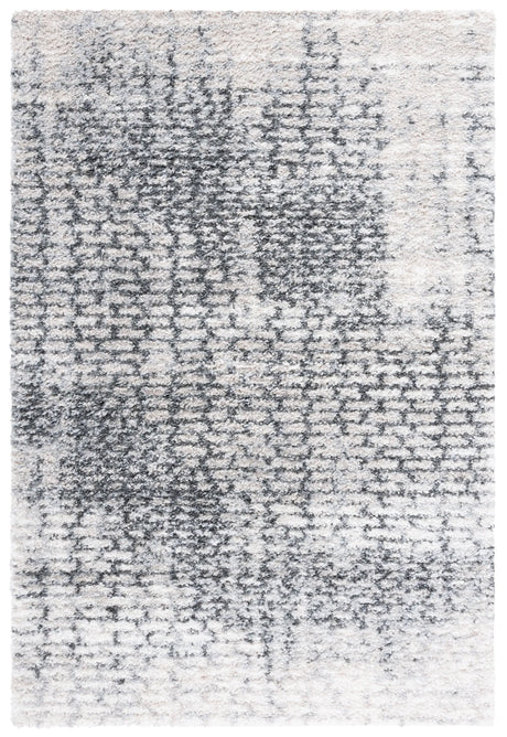 Safavieh Berber Shag 4'-5" x 6'-5" Rug in Charcoal / Grey