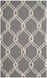Safavieh Manchester 3'-0" x 5'-0" Rug in Dark Grey / Ivory