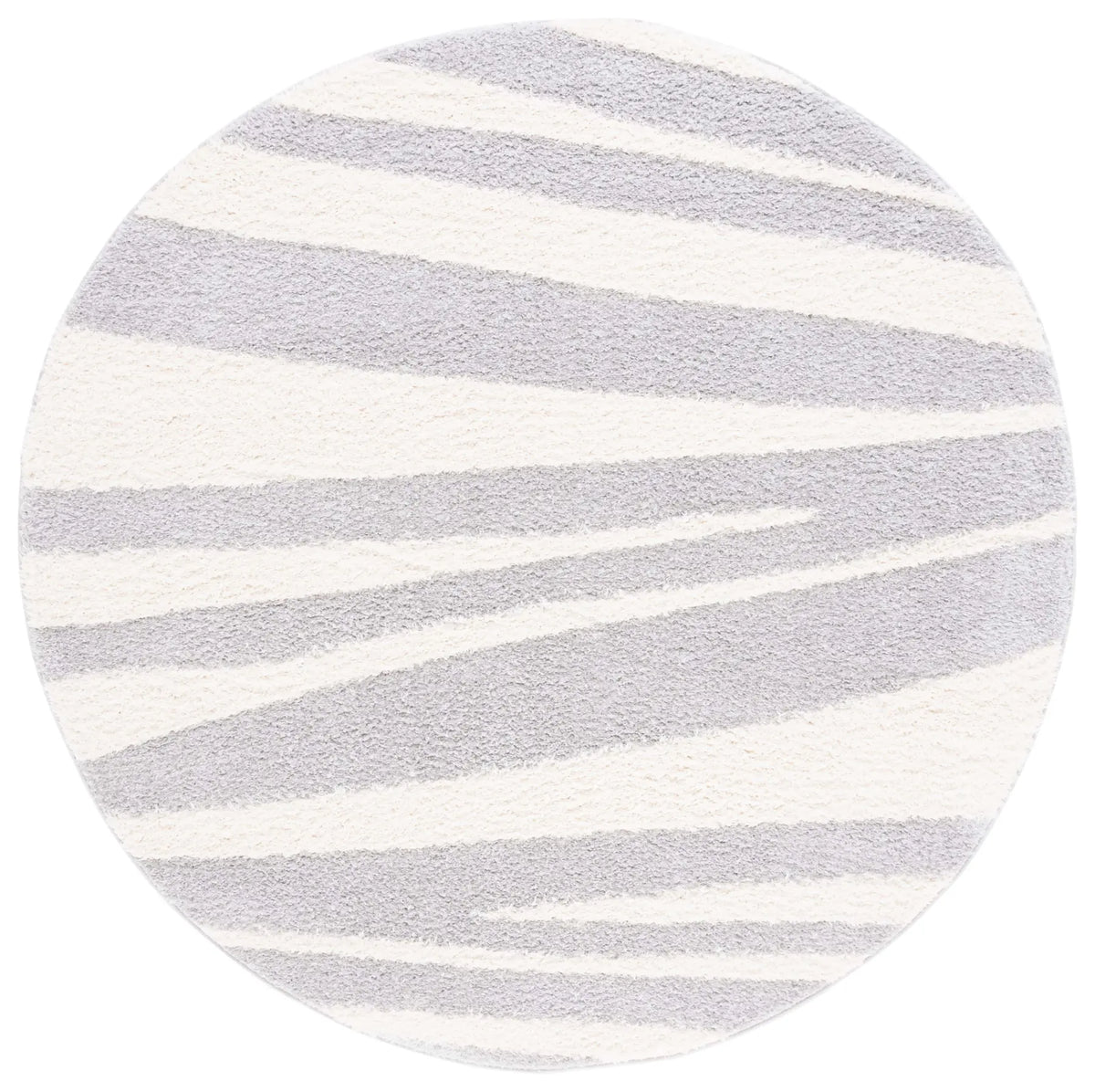 Safavieh Norway 6'-7" x 6'-7" Rug in Grey / Ivory
