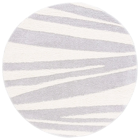 Safavieh Norway 6'-7" x 6'-7" Rug in Grey / Ivory