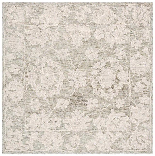 Safavieh Marquee 6'-0" x 6'-0" Rug in Grey / Light Brown