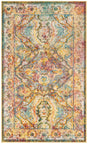 Safavieh Crystal 3'-0" x 5'-0" Rug in Light Blue / Orange