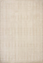 Chris Loves Julia x Loloi Calvin CLV-02 Ivory / Oatmeal Rug - main flat