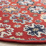 Safavieh Heritage 6'-0" x 6'-0" Rug in Red / Blue