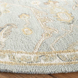 Safavieh Blossom 6'-0" x 6'-0" Rug in Slate / Beige