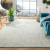 Safavieh Abstract 10'-0" x 14'-0" Rug in Ivory / Turquoise