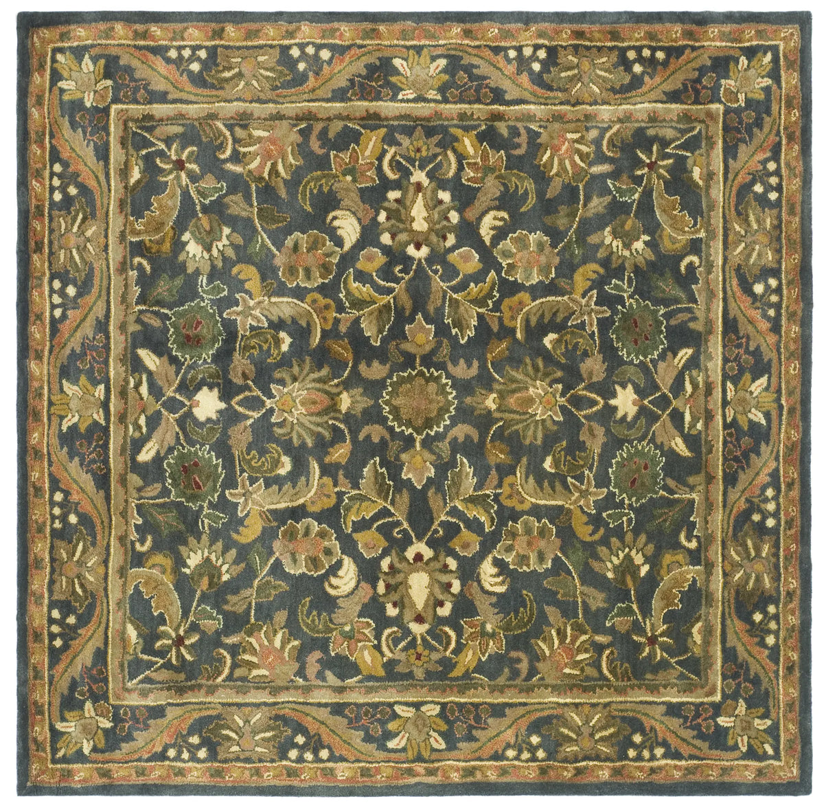 Safavieh Antiquity 6'-0" x 6'-0" Rug in Blue / Gold