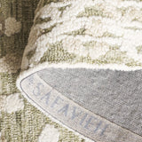 Safavieh Marquee 4'-0" x 6'-0" Rug in Green / Ivory
