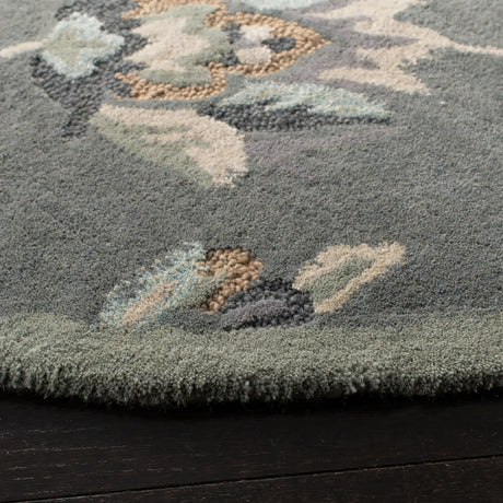 Safavieh Jardin 6'-0" x 6'-0" Rug in Grey / Multi