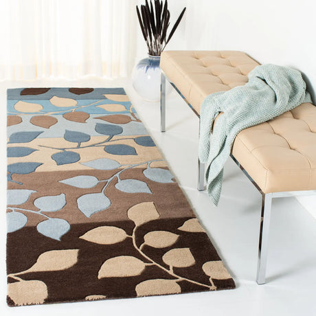 Safavieh Soho 2'-6" x 8'-0" Rug in Brown / Blue