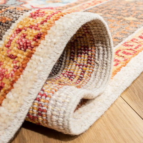 Safavieh Samarkand 10'-0" x 14'-0" Rug in Beige / Charcoal