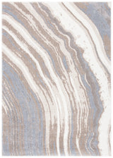 Safavieh Cyrus Shag 4'-5" x 6'-5" Rug in Ivory / Grey