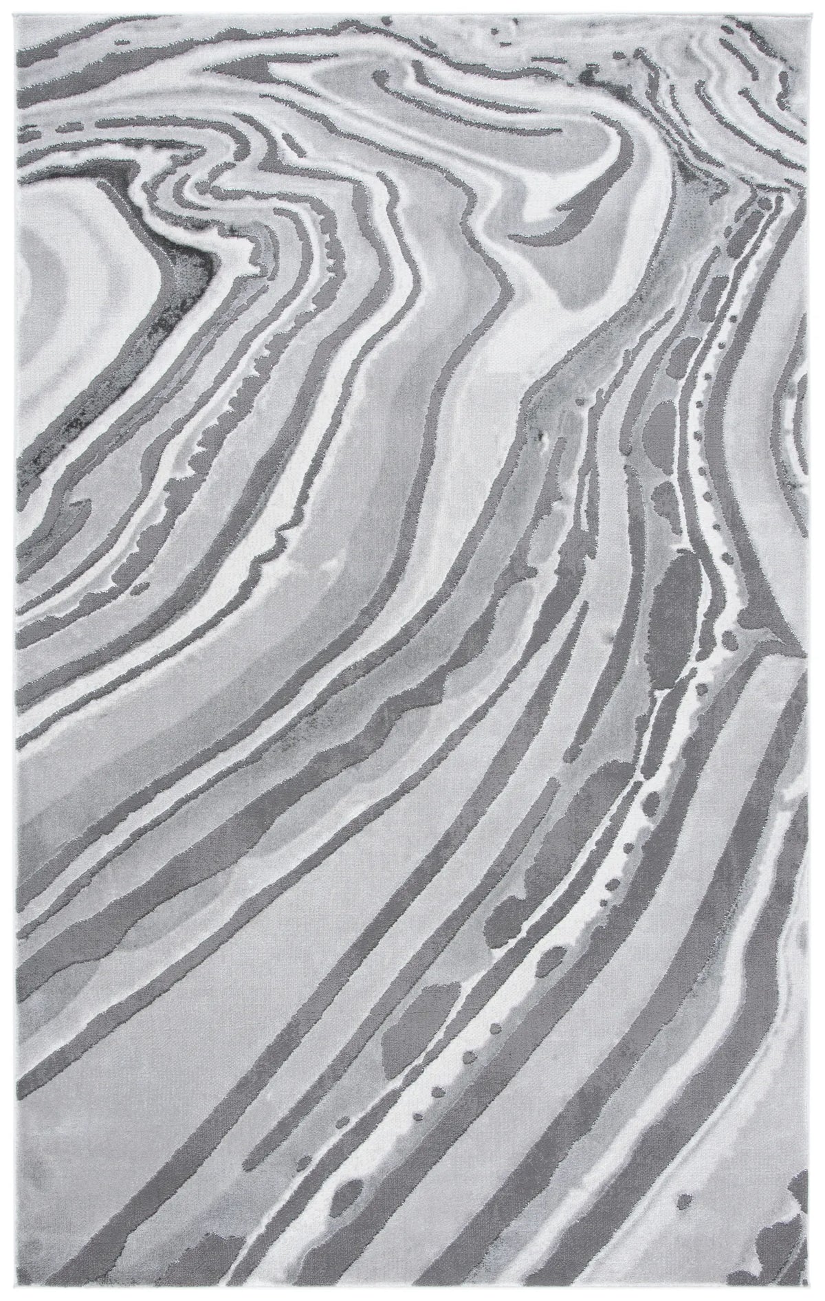 Safavieh Craft 4'-0" x 6'-0" Rug in Light Grey / Grey