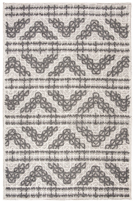 Safavieh Trace 4'-0" x 6'-0" Rug in Grey / Charcoal