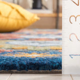 Safavieh Blossom 4'-0" x 6'-0" Rug in Charcoal / Orange