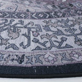 Safavieh Tucson 6'-0" x 6'-0" Rug in Black / Beige