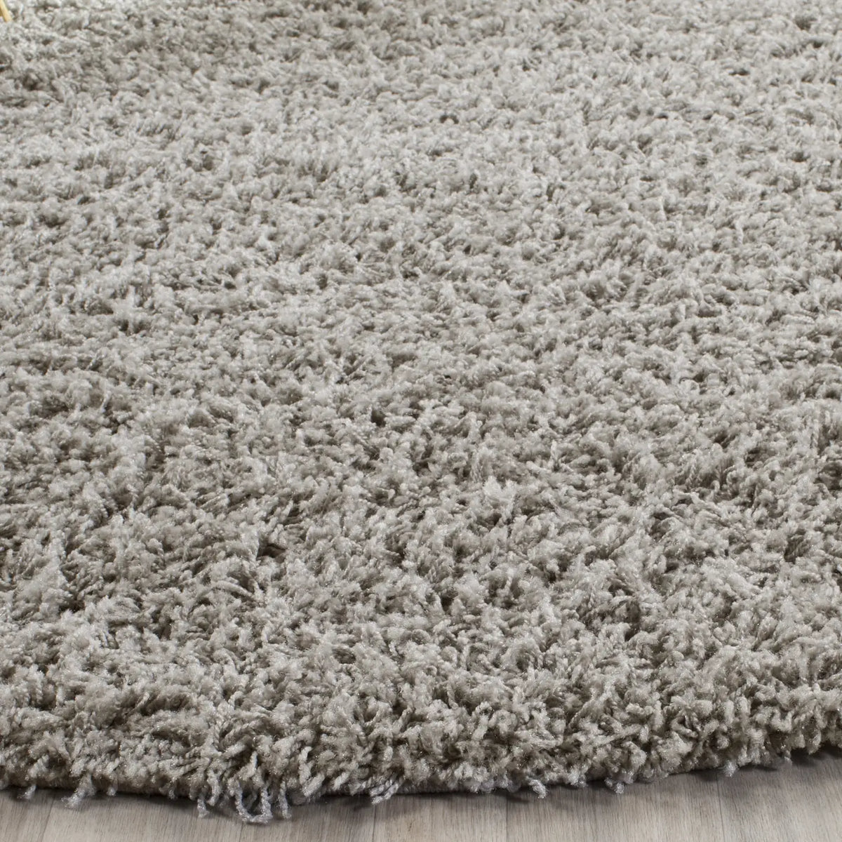 Safavieh Sga-Athens Shag 6'-7" x 6'-7" Rug in Light Grey