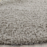 Safavieh Sga-Athens Shag 6'-7" x 6'-7" Rug in Light Grey