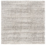 Safavieh Hudson Shag 7'-0" x 7'-0" Rug in Ivory / Grey