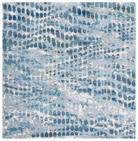 Safavieh Aria 6'-5" x 6'-5" Rug in Cream / Teal