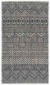 Safavieh Courtyard 2'-0" x 3'-7" Rug in Black / Grey