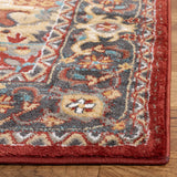 Safavieh Summit 4'-0" x 6'-0" Rug in Red / Dark Grey