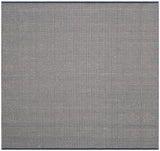 Safavieh Montauk 6'-0" x 6'-0" Rug in Ivory / Navy