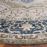 Safavieh Rosewood 6'-7" x 6'-7" Rug in Ivory / Green