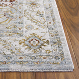 Safavieh Hamilton 4'-0" x 6'-0" Rug in Grey / Gold