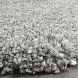 Safavieh Santa Monica Shag 9'-6" x 13'-0" Rug in Silver