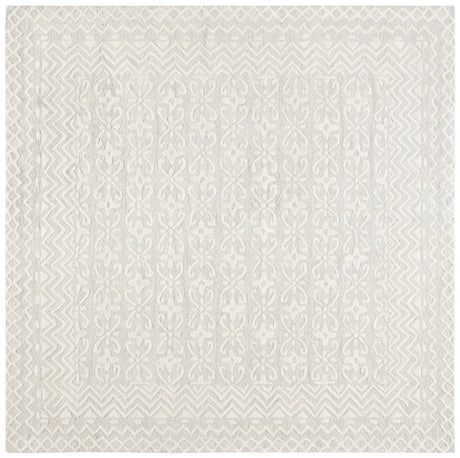 Safavieh Blossom 6'-0" x 6'-0" Rug in Grey / Ivory