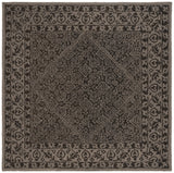 Safavieh Dip Dye 7'-0" x 7'-0" Rug in Dark Grey