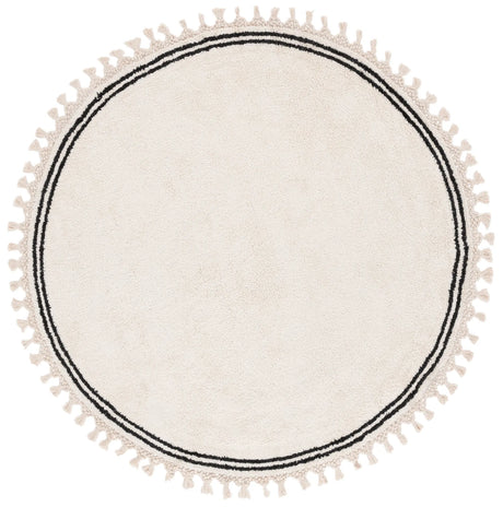 Safavieh Easy Care 5'-0" x 5'-0" Rug in Ivory
