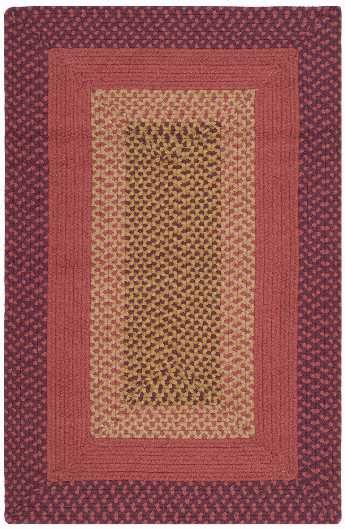 Safavieh Braided 2'-6" x 4'-0" Rug in Multi