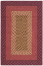 Safavieh Braided 2'-6" x 4'-0" Rug in Multi