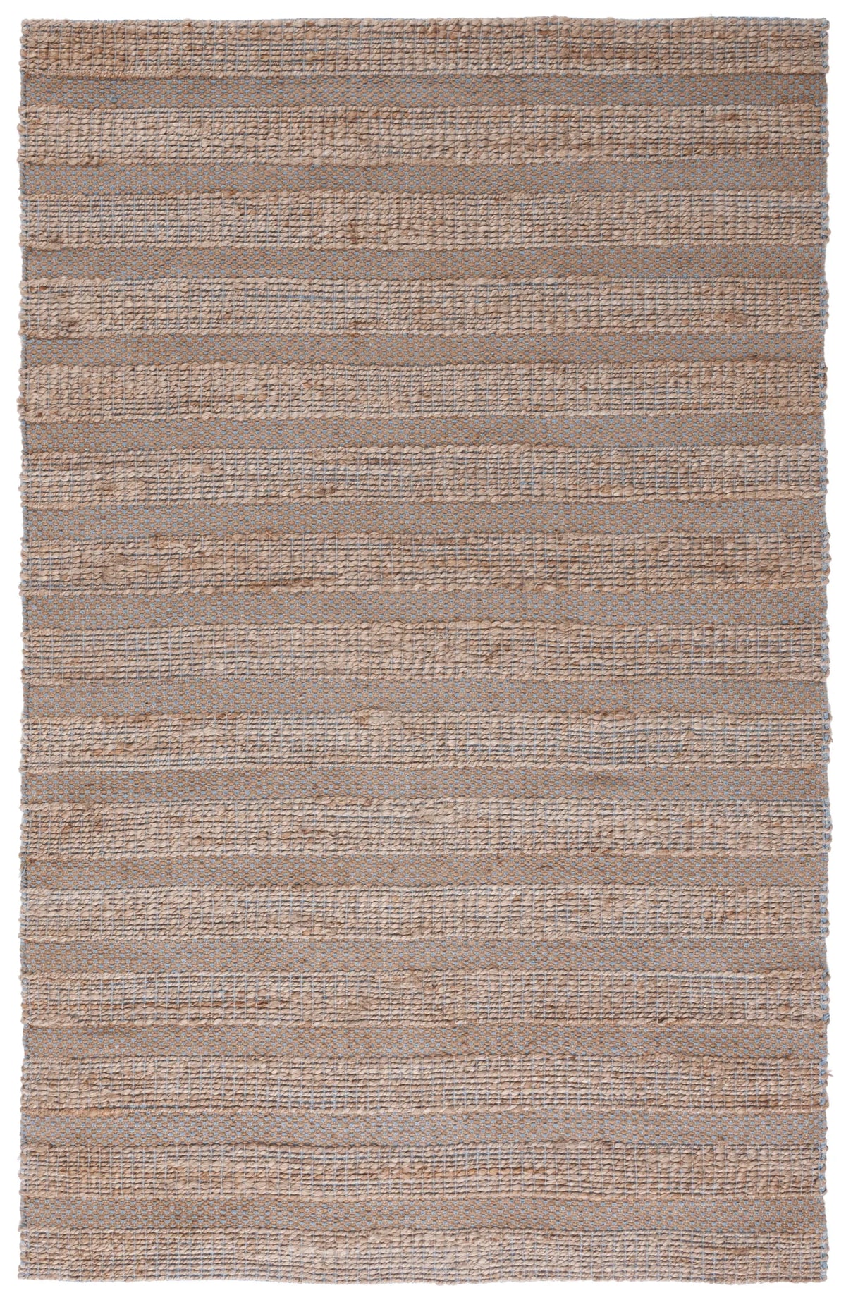 Safavieh Natural Fiber 4'-0" x 6'-0" Rug in Light Blue / Natural