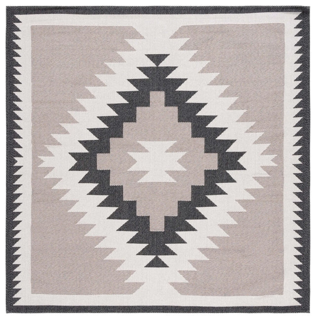 Safavieh Augustine 6'-4" x 6'-4" Rug in Beige / Black