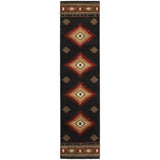 Oriental Weavers Sphinx Hudson 087g1 Black / Green Rugs - runner